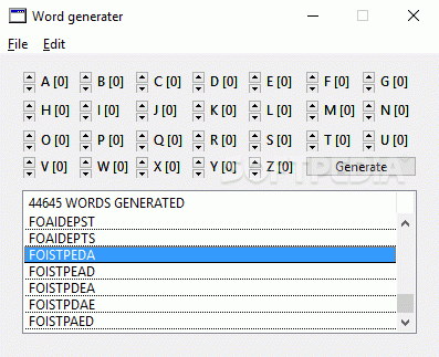 Word Generator