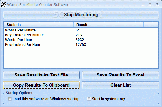 Words Per Minute Counter Software