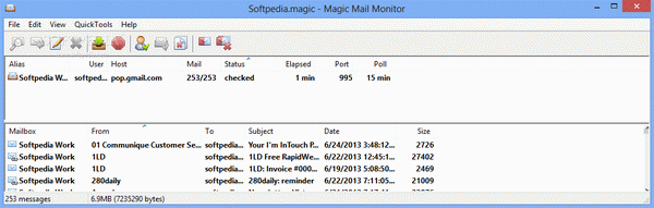 X-Magic Mail Monitor