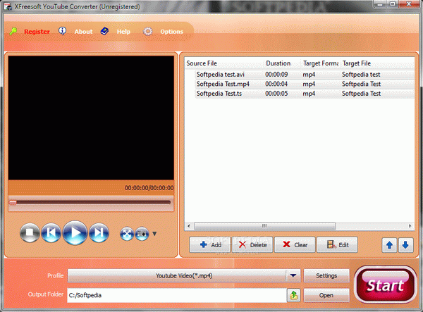 XFreesoft YouTube Converter