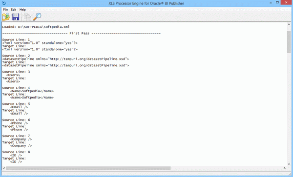 XLS Processor Engine for Oracle BI Publisher