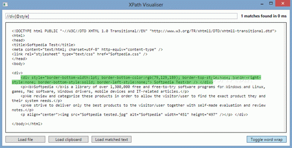 XPath Visualiser