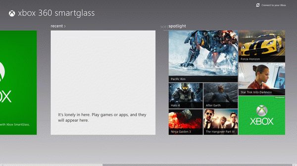 Xbox 360 SmartGlass