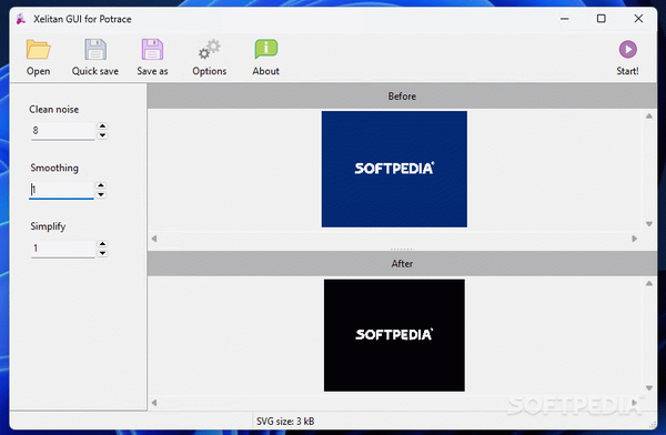 Xelitan GUI for Potrace