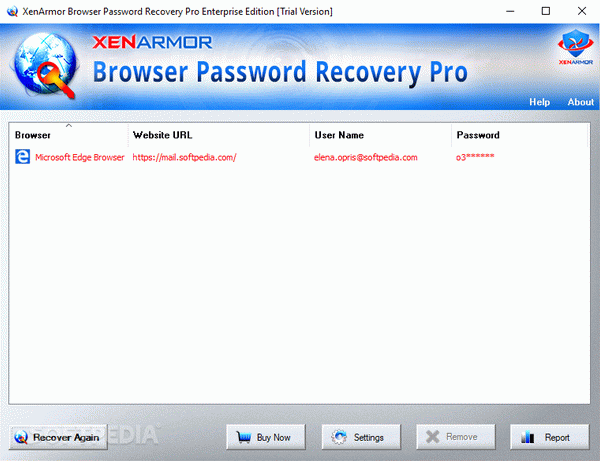 XenArmor Browser Password Recovery Pro