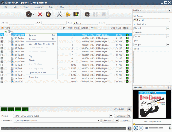 Xilisoft CD Ripper