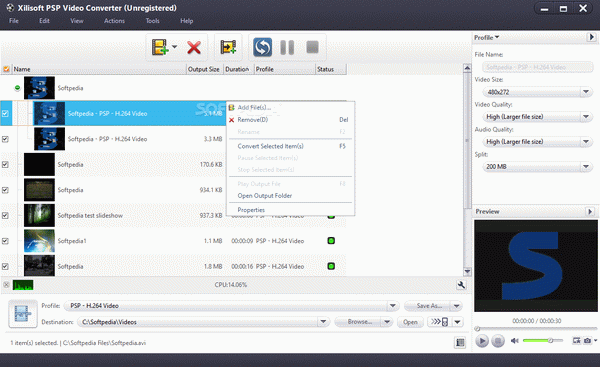 Xilisoft PSP Video Converter