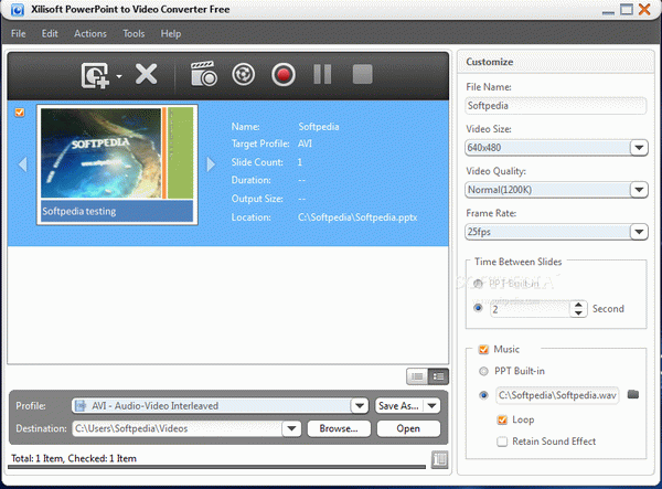 Xilisoft PowerPoint to Video Converter Free