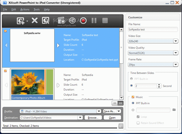 Xilisoft PowerPoint to iPod Converter