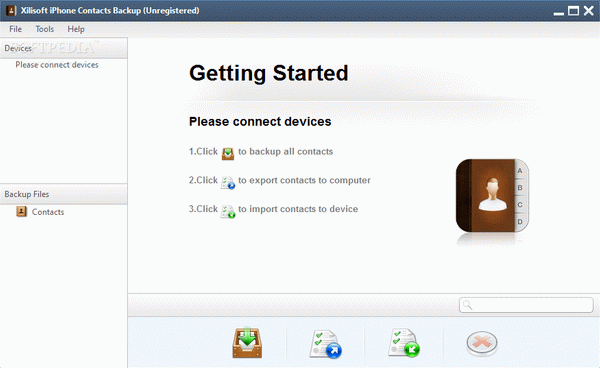 Xilisoft iPhone Contacts Backup