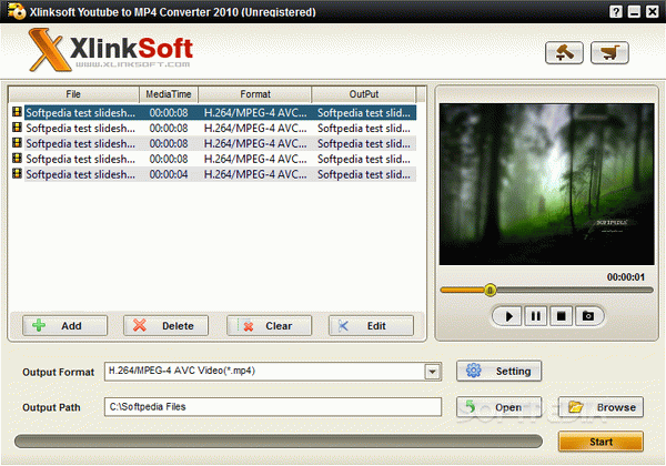 Xlinksoft Youtube to MP4 Converter