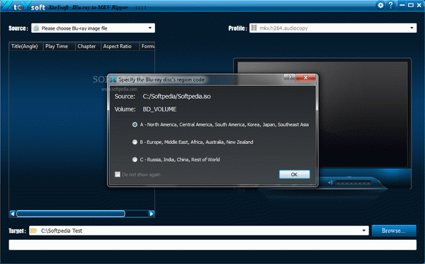 XtoYsoft Blu-ray to MKV Ripper