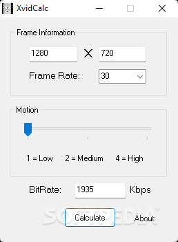 XvidCalc