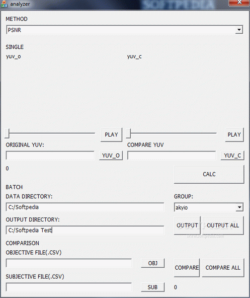 YUV Analyzer