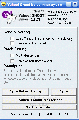 Yahoo Ghost!