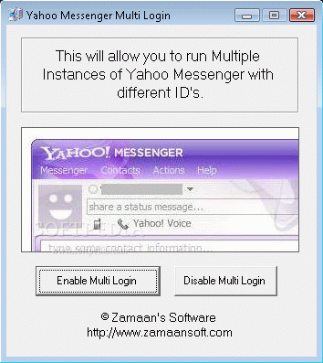 Yahoo Messenger Multi Login