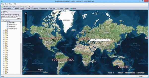 Maps Downloader for Yahoo Satellite (formerly Yahoo Satellite SuperGet)