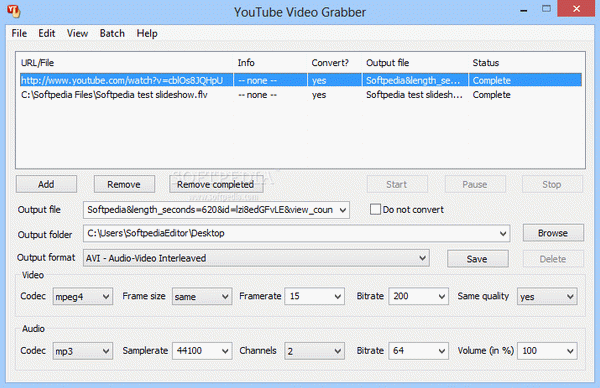 YouTube Video Grabber