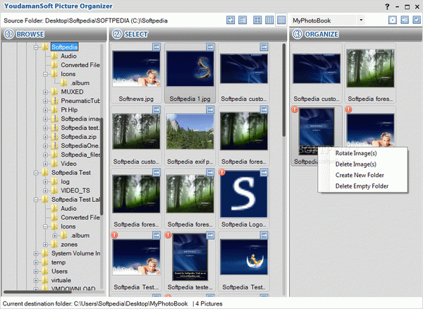 YoudamanSoft Picture Organizer