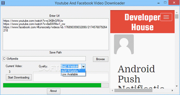 Youtube And Facebook Video Downloader