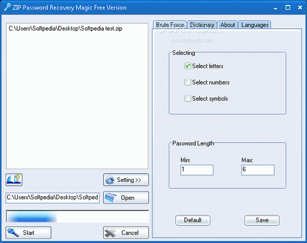 ZIP Password Recovery Magic