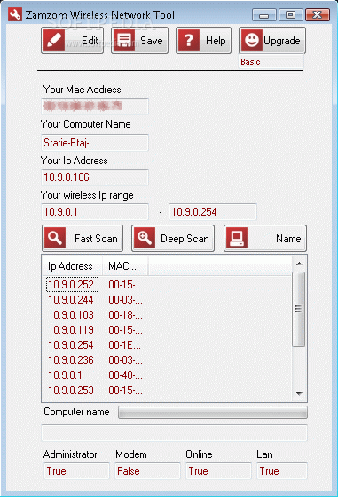 Zamzom Wireless Network Tool