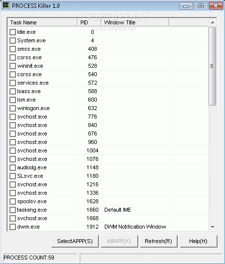 Zbusoft Process Killer