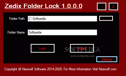 Zedix Folder Lock