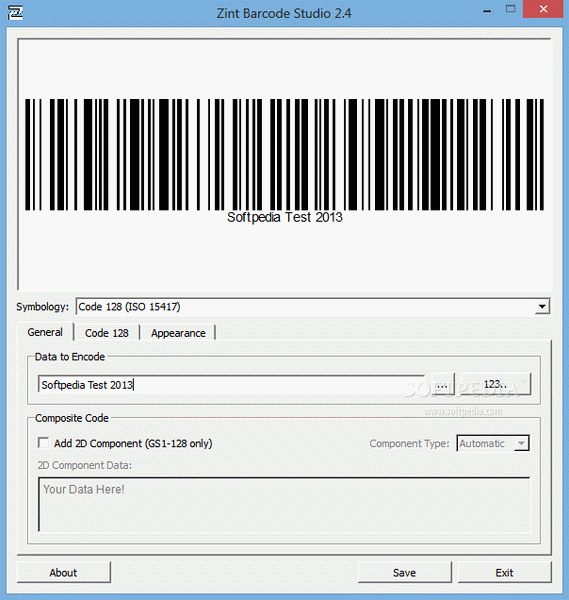 Zint Barcode Studio