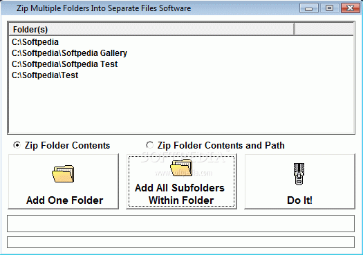 Zip Multiple Folders Into Separate Files Software