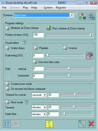 Znow desktop decoR Lab