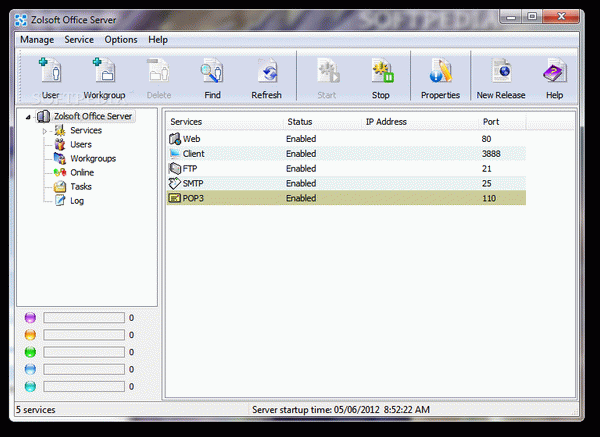 Zolsoft Office Server Free Edition