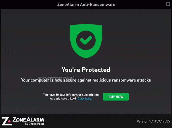 ZoneAlarm Anti-Ransomware
