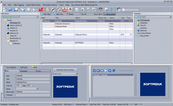 Zortam Mp3 Media Studio PORTABLE