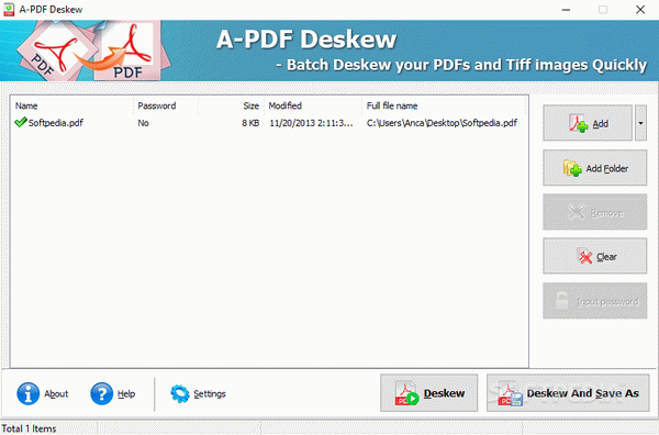 A-PDF Deskew