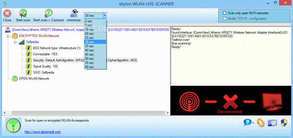 abylon WLAN-LIVE-SCANNER