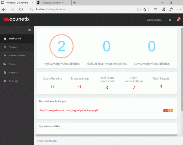 Acunetix Web Vulnerability Scanner