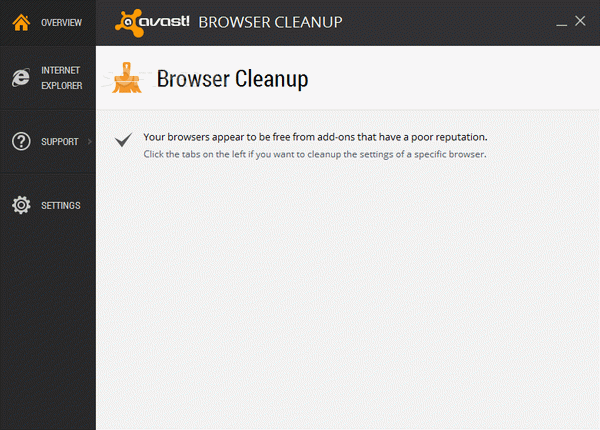 Avast Browser Cleanup