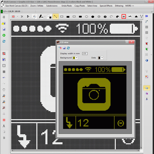 Bitmap2LCD Standard Edition