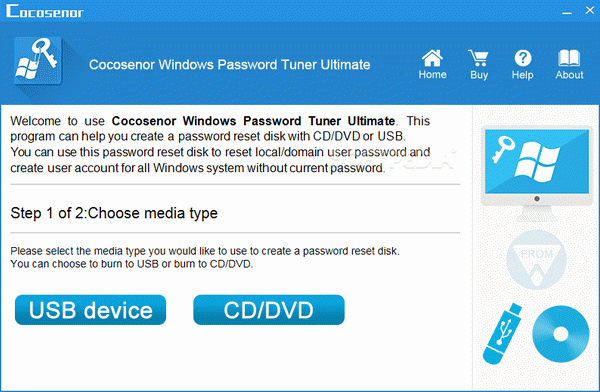 Cocosenor Windows Password Tuner Ultimate