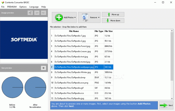 Contenta Converter BASIC