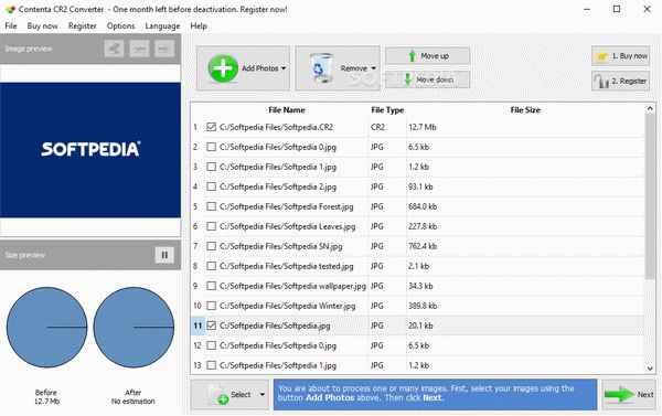 Contenta CR2 Converter