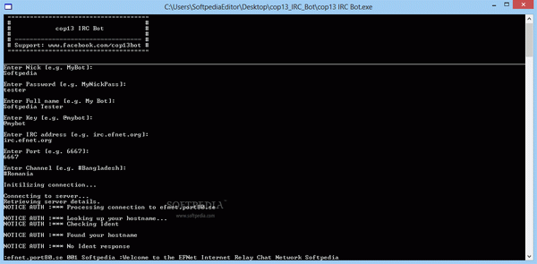 cop13 IRC Bot