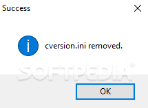 cversion.ini Removal Utility