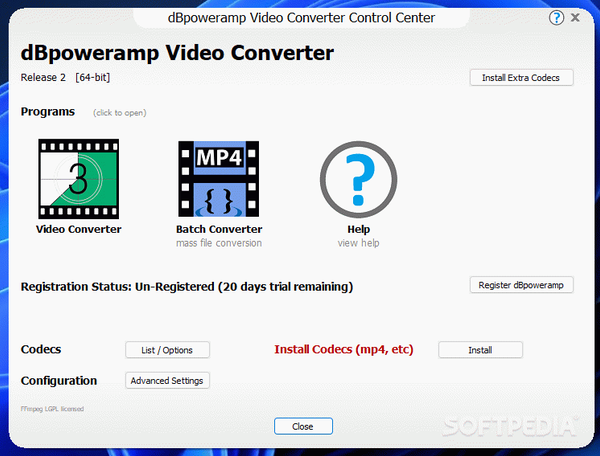 dBpoweramp Video Converter