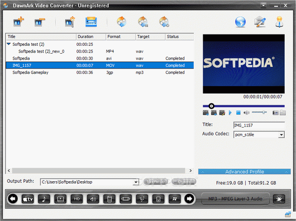 DawnArk Video Converter