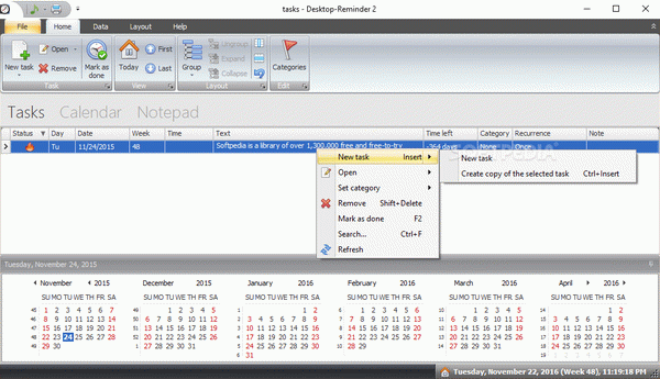 Desktop Reminder