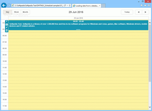 dhtmlxScheduler