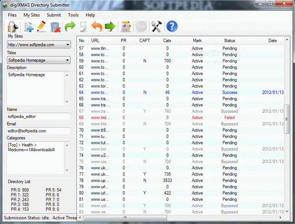 digiXMAS Directory Submitter