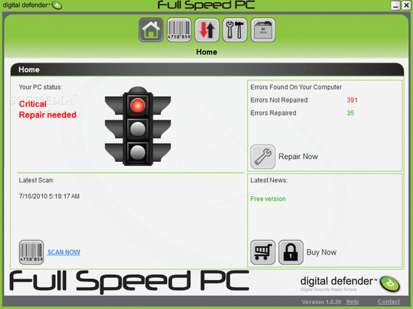 digital defender Full Speed PC